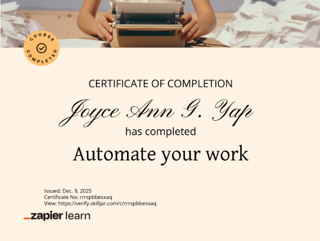 Zapier: Automate Your Work